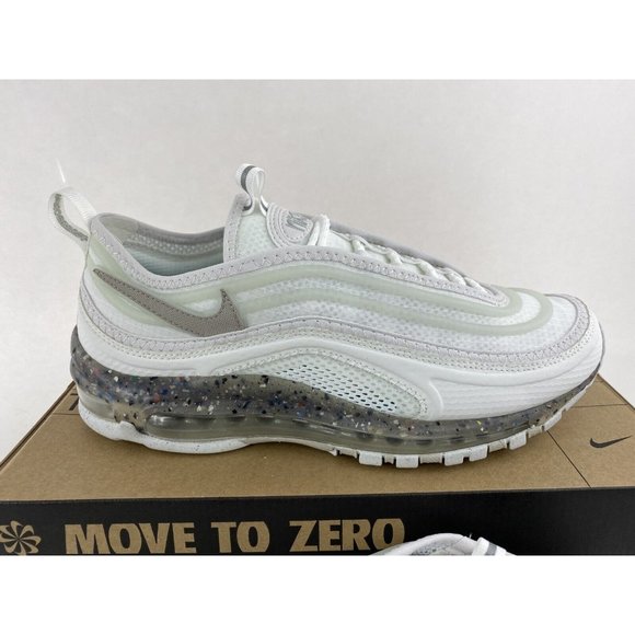 Nike Air Max 97 Terrascape Summit White Men's Sneakers Shoes Recycled DJ5019 100 - Picture 5 of 12